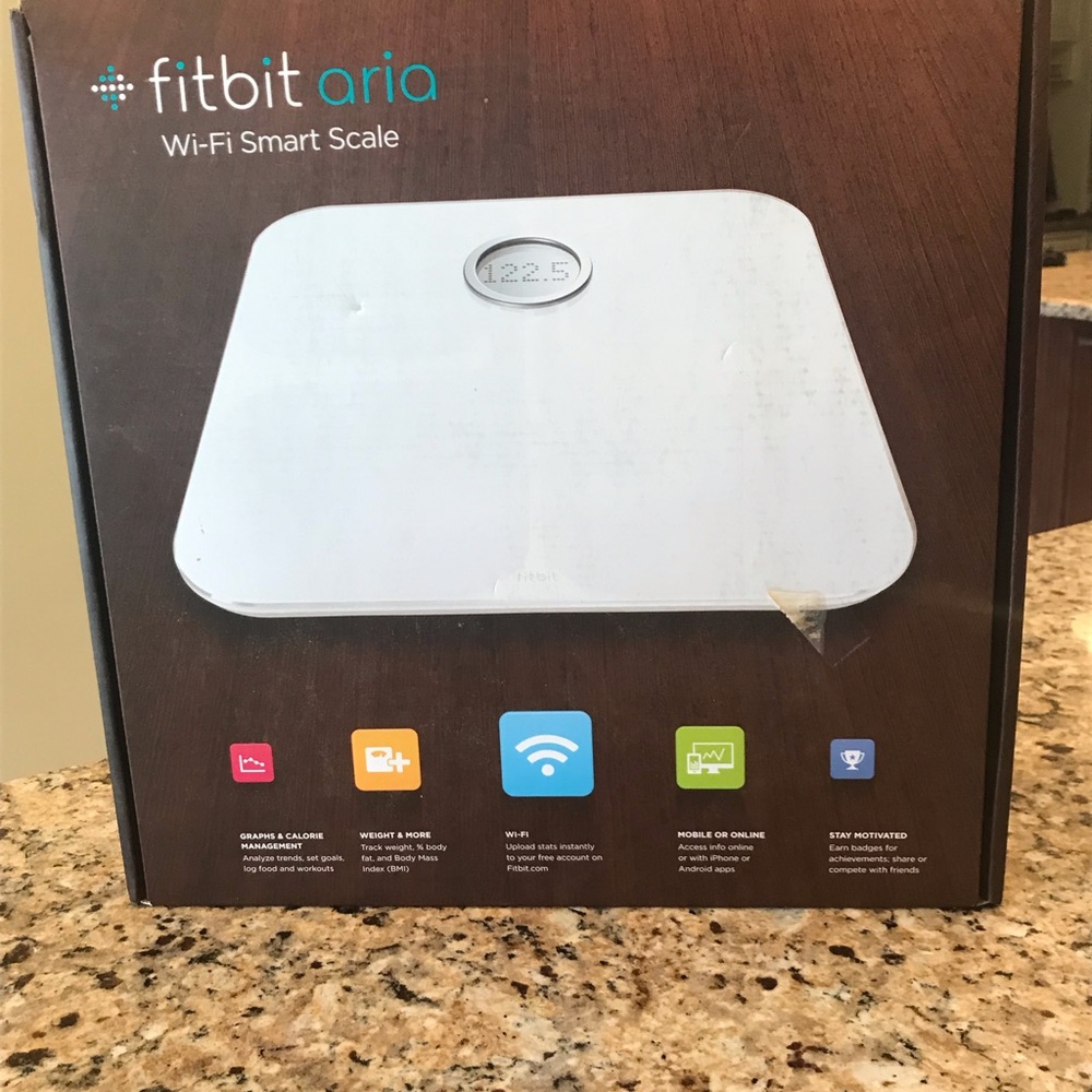 NIB Fitbit Aria Scale in White